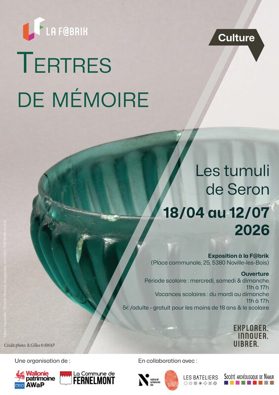 Expositions Exposition :  Tertres mémoire. tumuli Seron 