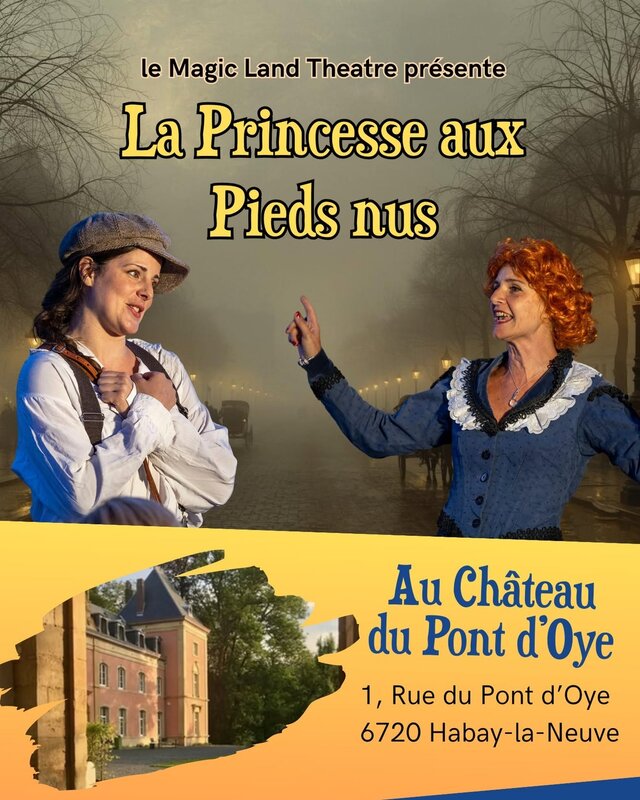 Spectacles Magic Land Théâtre : Princesse pieds nus