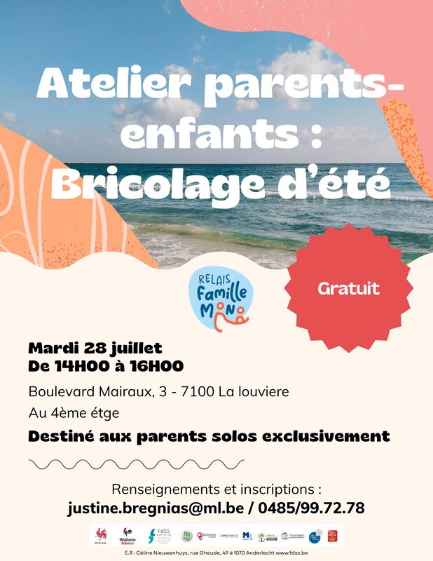 Stages,cours Activité | Bricolage parents-enfants