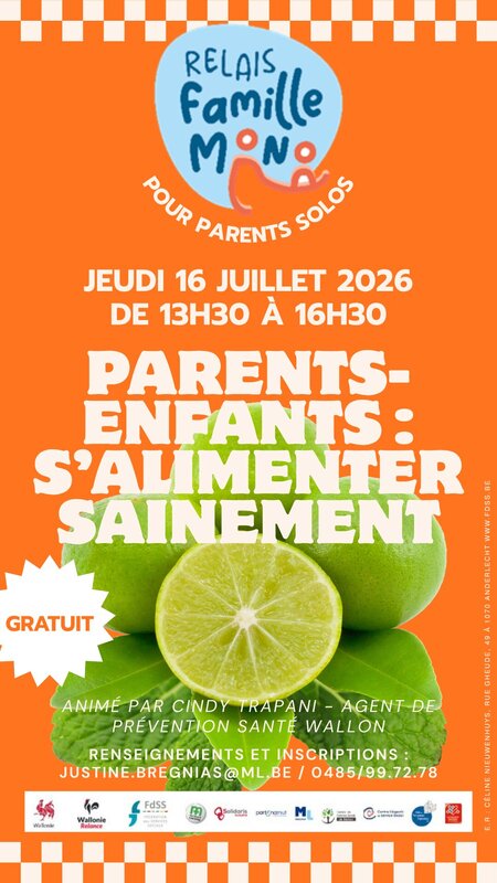 Stages,cours Activité | Atelier parents-enfants : S alimenter sainement
