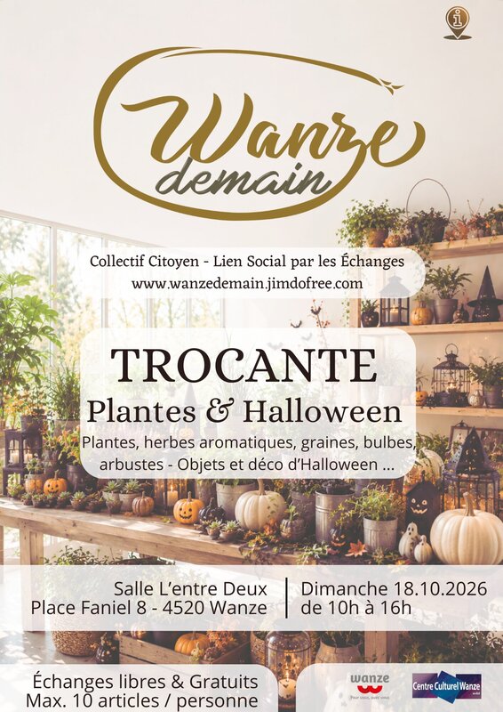 Loisirs Trocante Plantes & Halloween