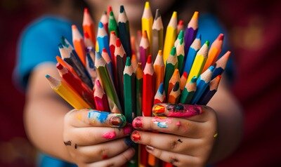 Expositions Je crée, craies, nous crayons