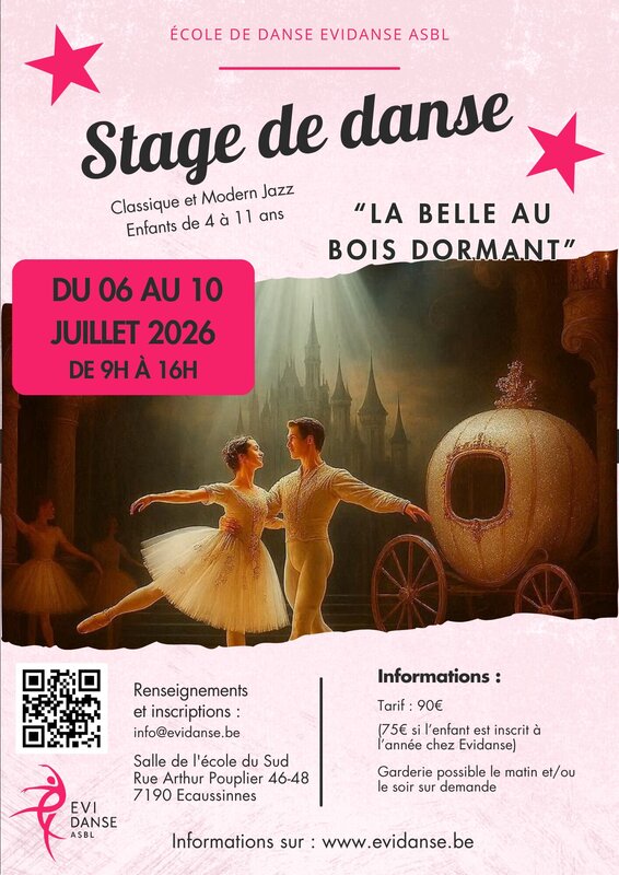 Stages,cours Stage danse