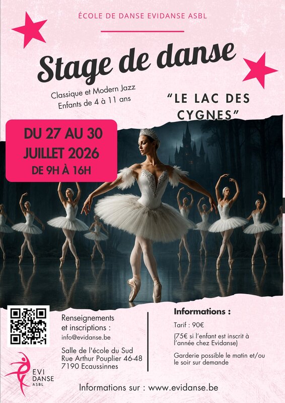 Stages,cours Stage danse