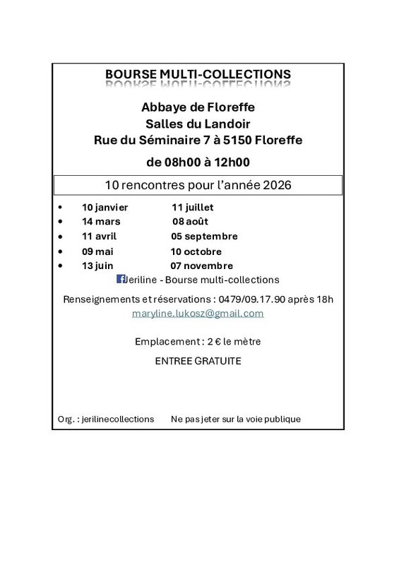 Loisirs Bourse multicollections