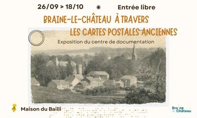 Expositions Braine-le-Château travers cartes postales anciennes