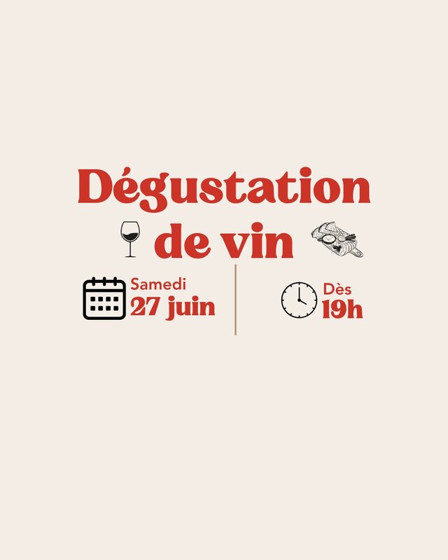 Loisirs Soirée dégustation vins