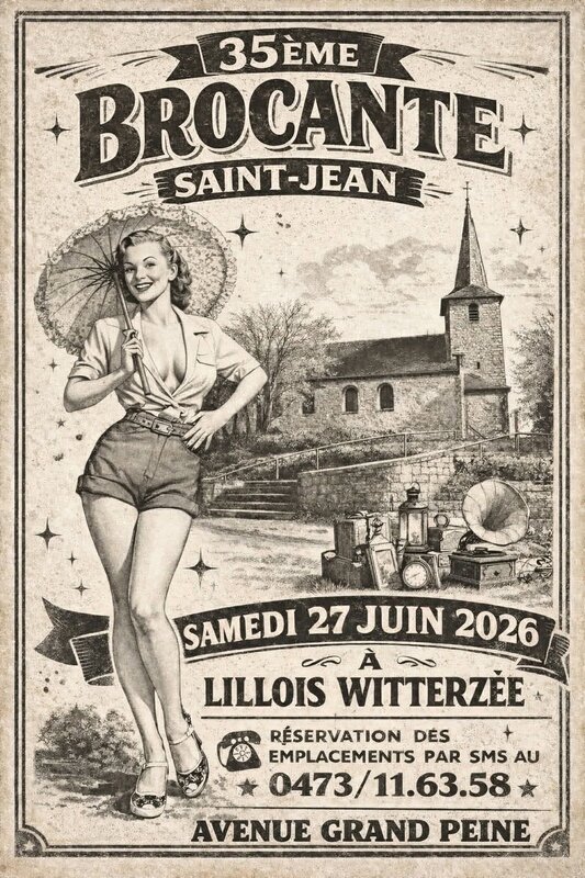  35ème Brocante la Saint-Jean