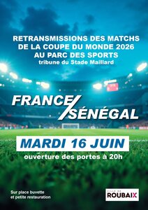 Loisirs [Coupe Monde 2026] France-Sénégal