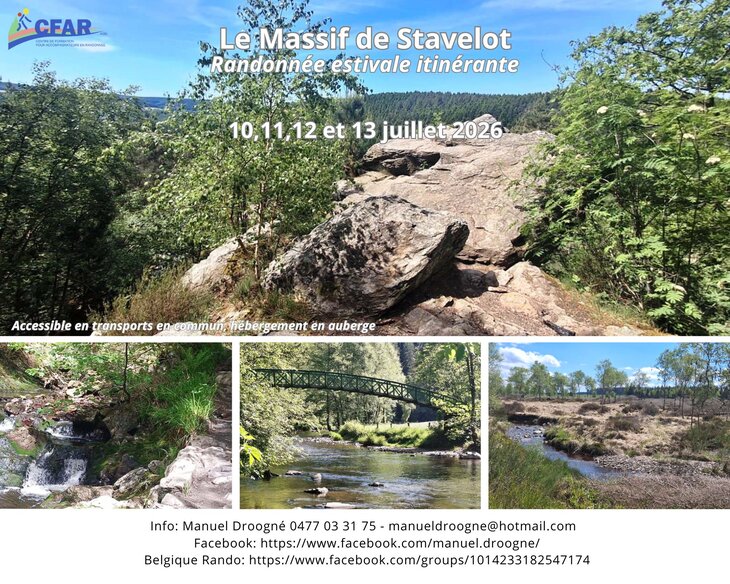Loisirs La Massif Stavelot, Randonnée itinérante