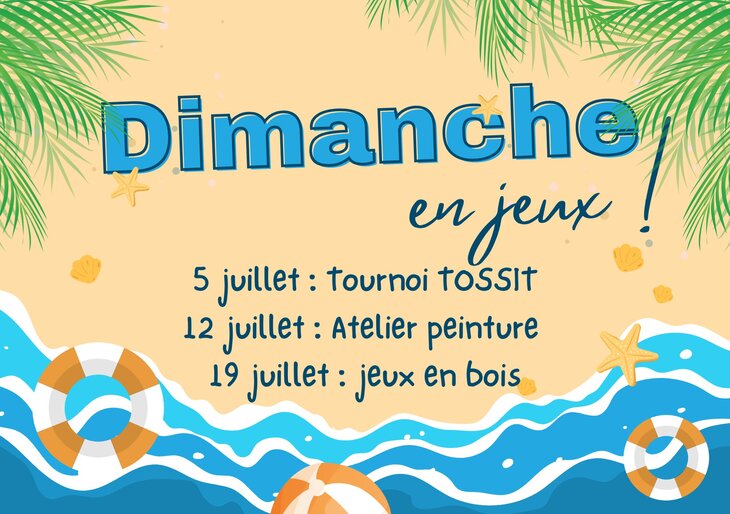 Loisirs Dimanche jeux 