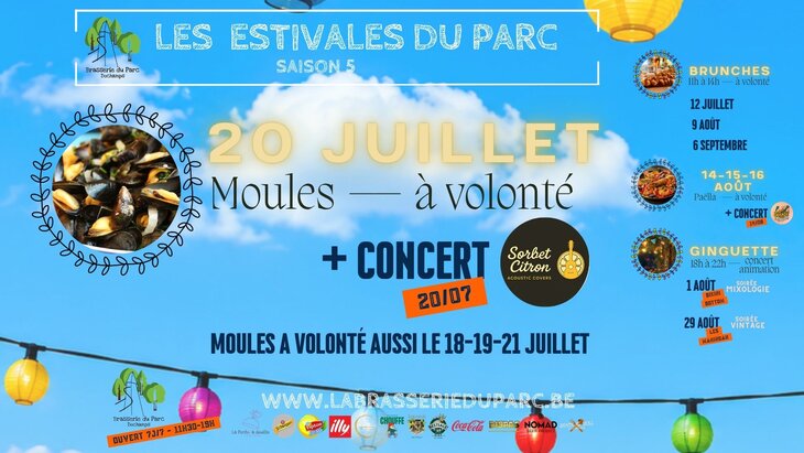 Concerts Concert Sorbet Citron - Estivales Parc
