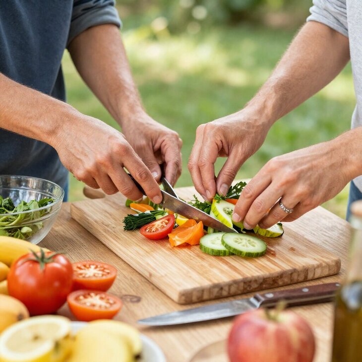 Stages,cours Atelier cuisine & repas partagé Comúnetic asbl
