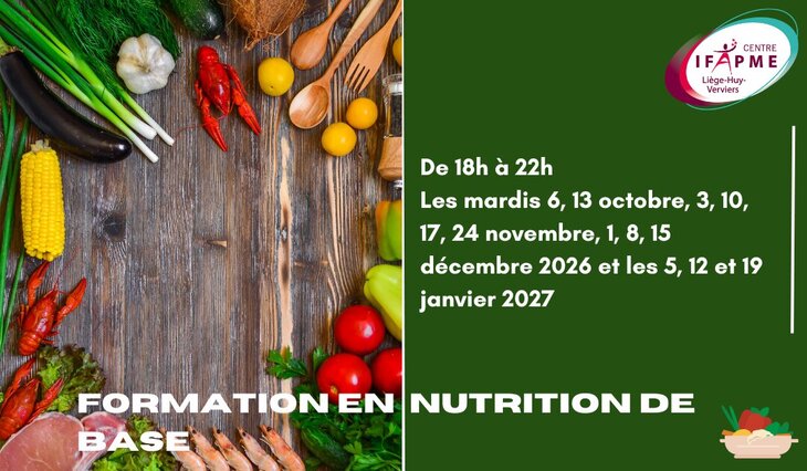 Stages,cours Formation nutrition base