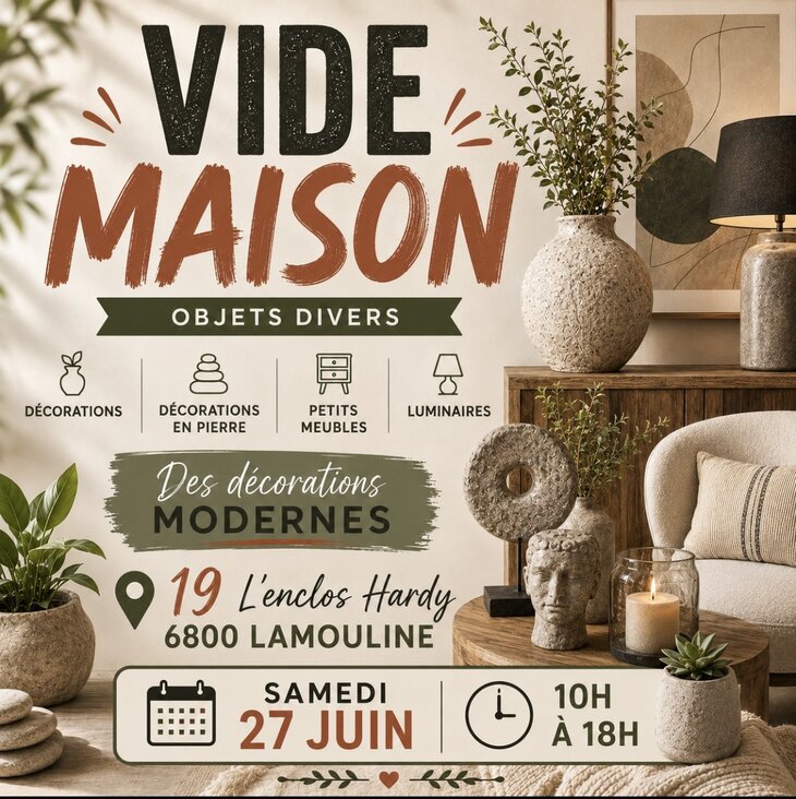  Vide maison