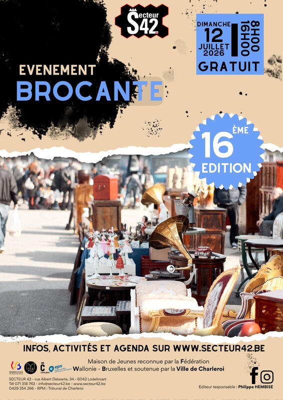  Brocante Secteur 42