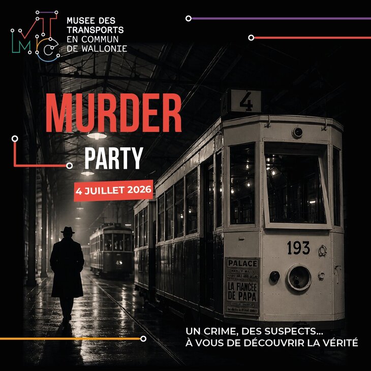 Spectacles Murder Party Crime dépôt tramway
