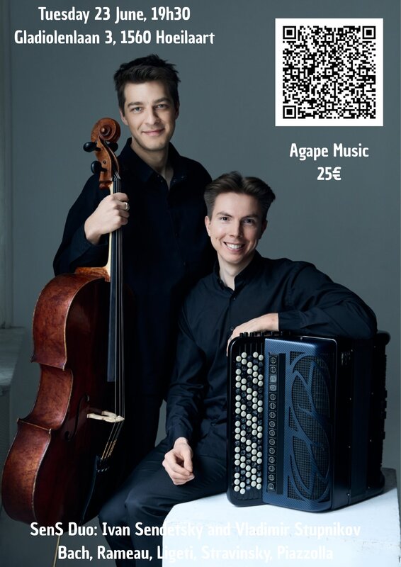 Concerts Concert violoncelle/accordéon