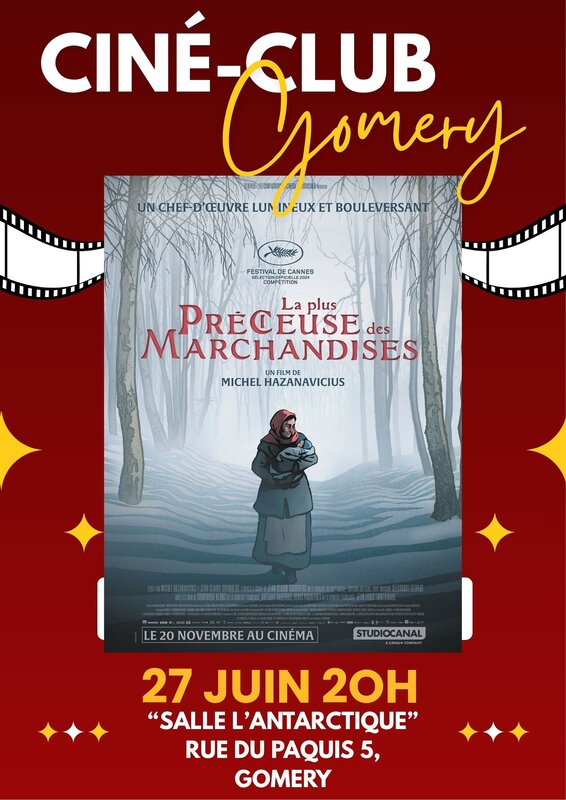 Spectacles Ciné-club, plus précieuse marchandise 
