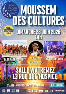 Spectacles MOUSSEM FESTIVAL CULTURES CCMA
