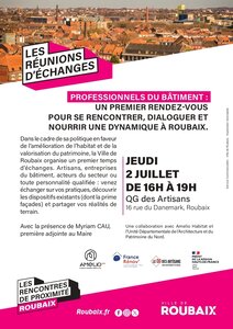 Conférences Réunion échanges avec professionnels bâtiment