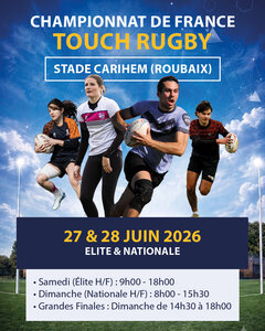 Loisirs ? Finales Nationales SuperTouch 2026 Roubaix !