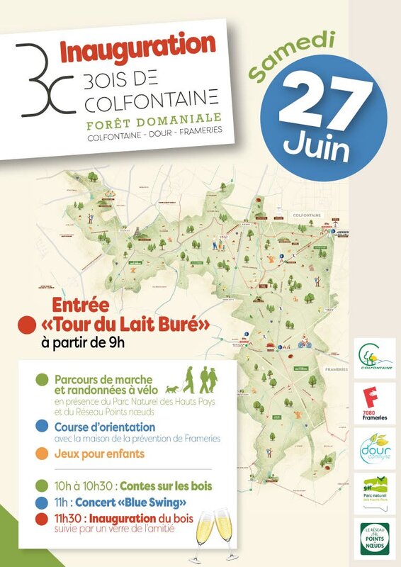 Loisirs Inauguration abords Bois Colfontaine