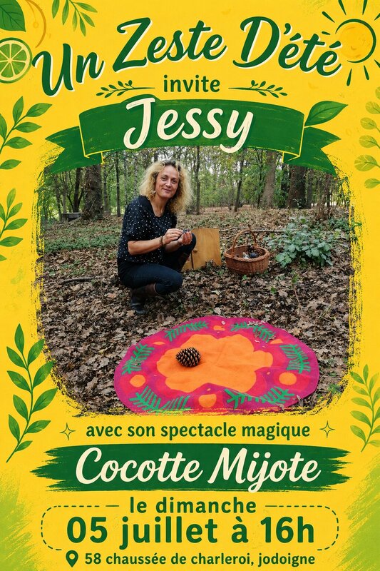 Spectacles ☀️ Zeste d’Été invite Jessy Spectacle magique  Cocotte Mijote  ☀️
