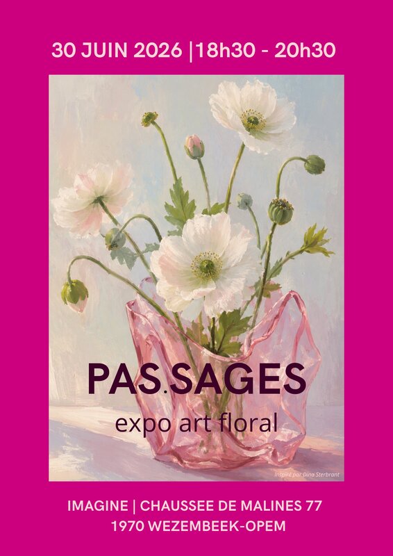 Expositions Exposition élèves fleuristes - thème : Passages - Pas.sages