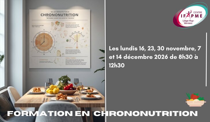 Stages,cours Formation la chrononutrition