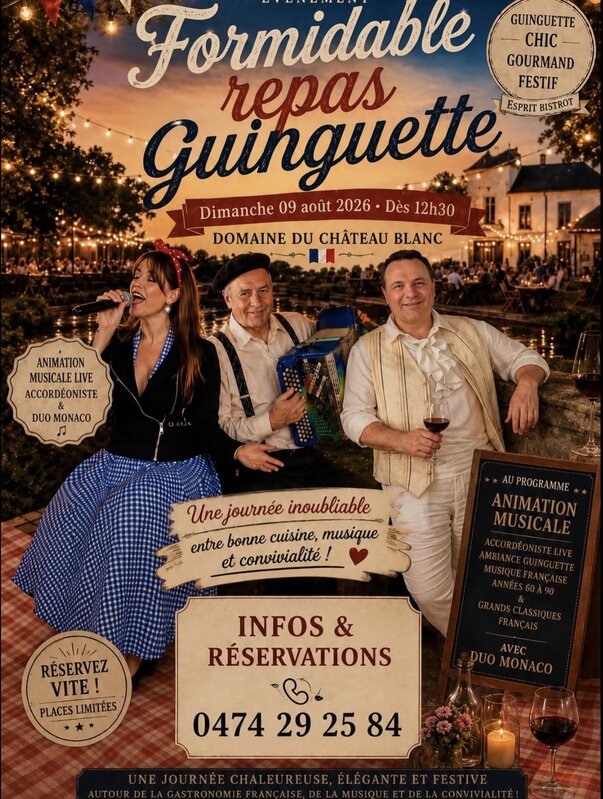 Loisirs Formidable repas Guinguette