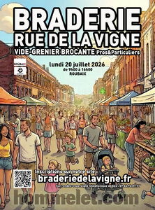 Loisirs Braderie la Vigne 2026