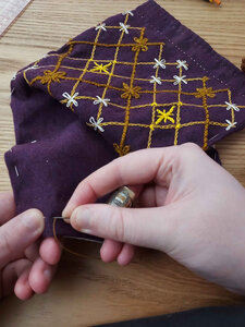 Stages,cours Stage  Couture broderie  / Aglaé Plaete