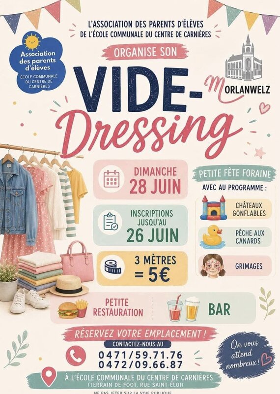 Loisirs Vide dressing