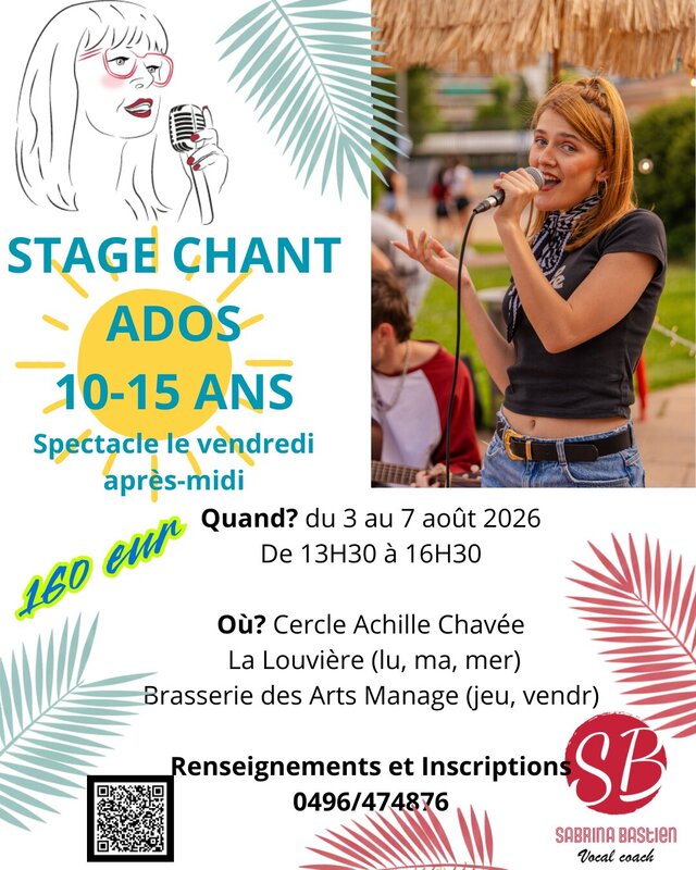 Stages,cours Stage chant création d un spectacle