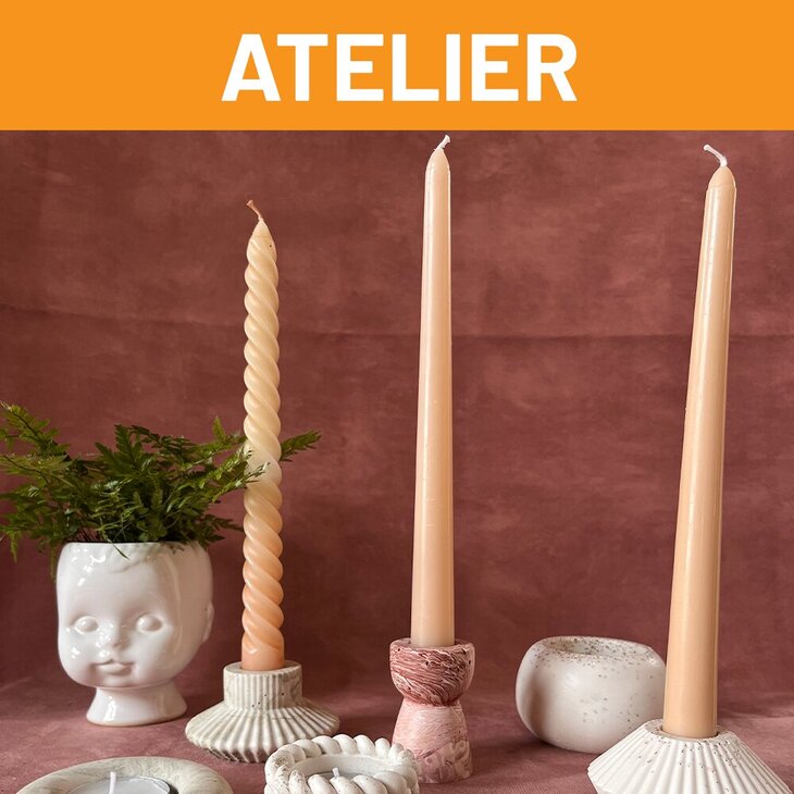 Stages,cours Atelier Jesmonite