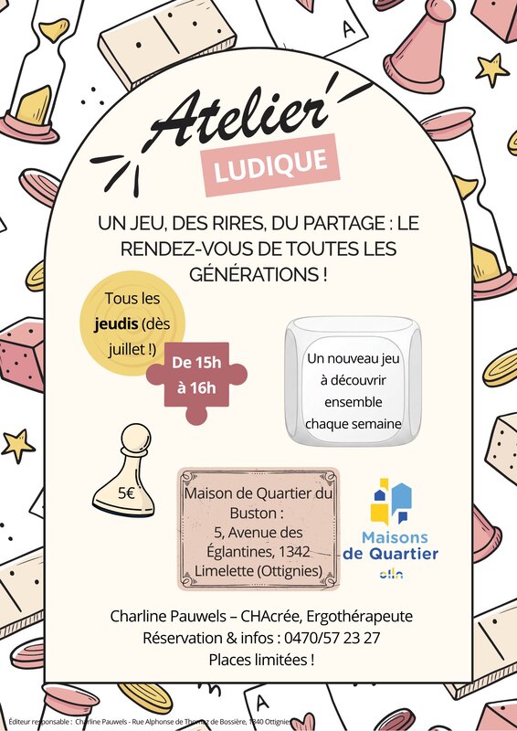 Stages,cours Atelier ludique