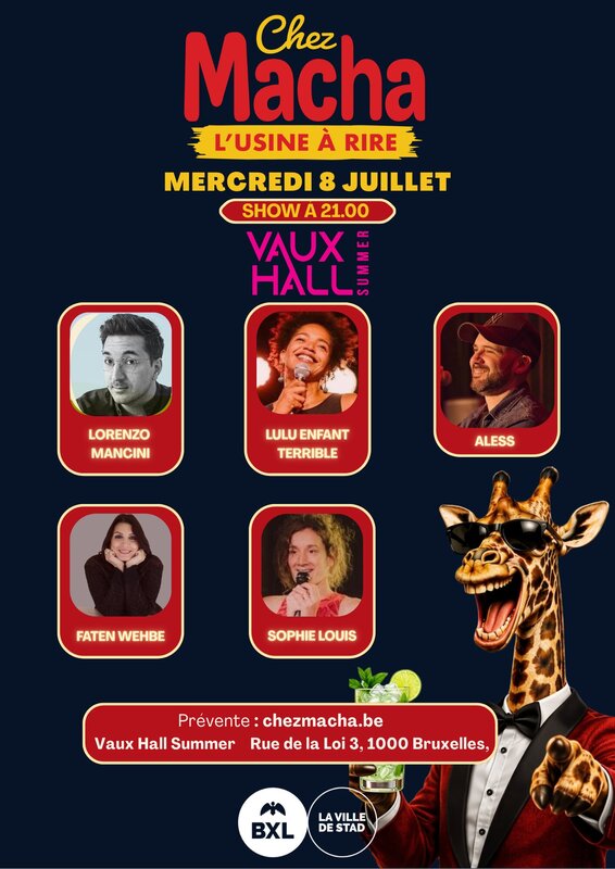 Spectacles Vaux Hall Summer - Plateau d humoristes