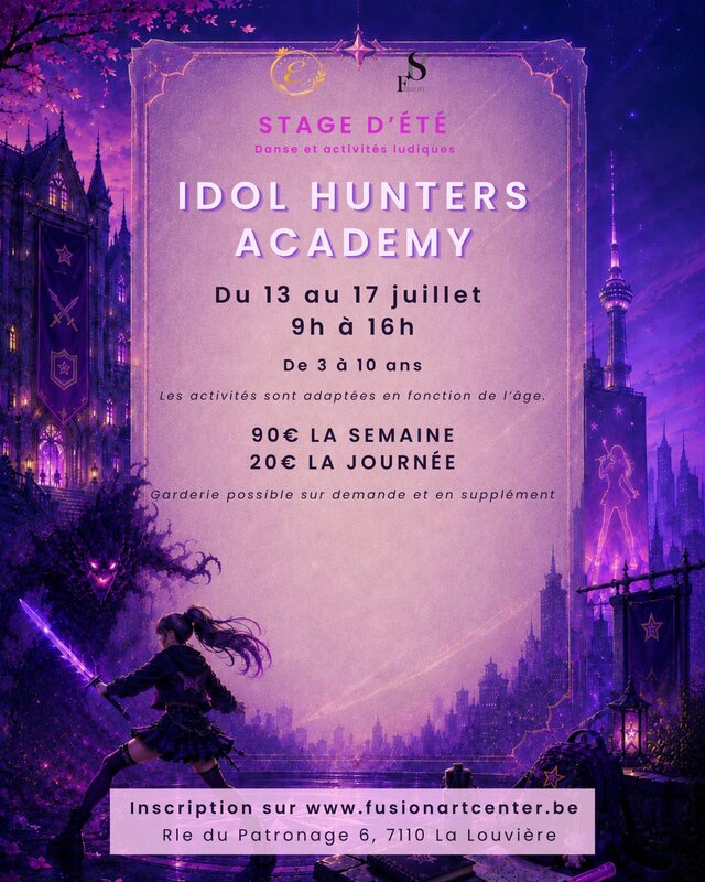 Stages,cours Idol Hunters Academy