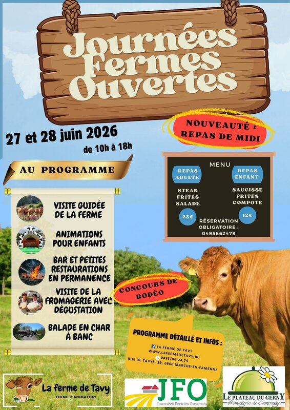 Loisirs Journées Ferme Ouverte