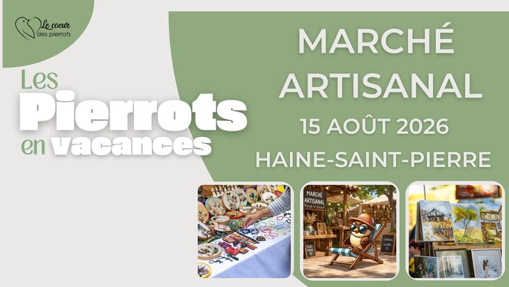 Loisirs Marché artisanal nocturne - Pierrots Vacances