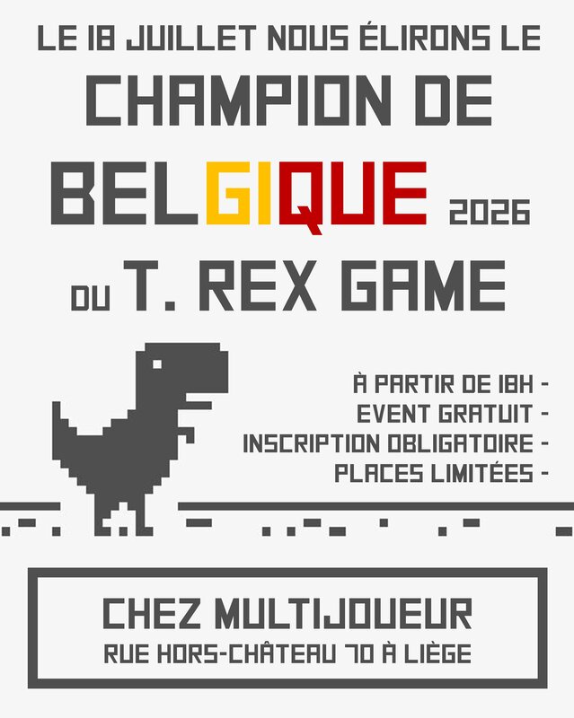 Loisirs Championnat Belgique T. Game