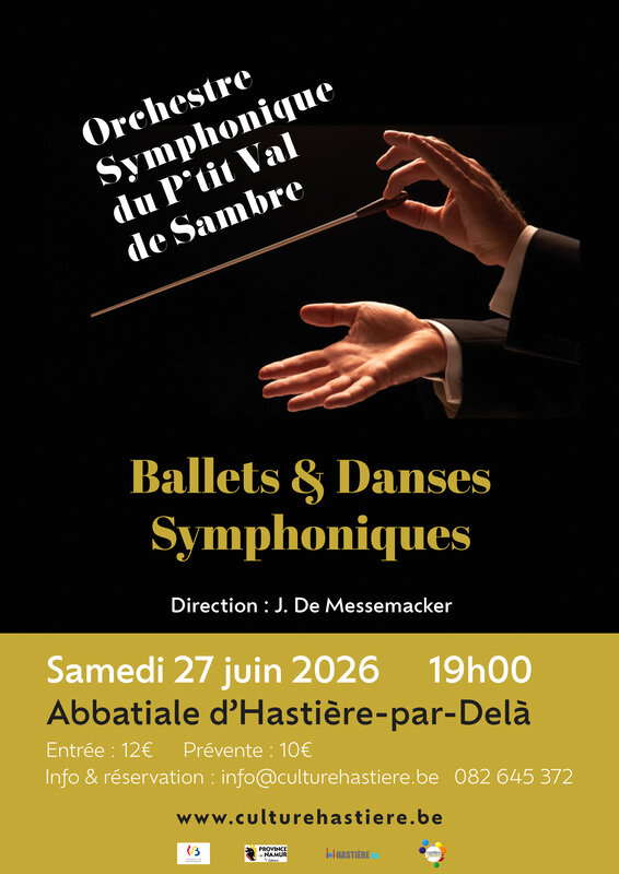 Concerts Ballets & Danses Symphoniques l Orchestre Symphonique P tit de Sambre