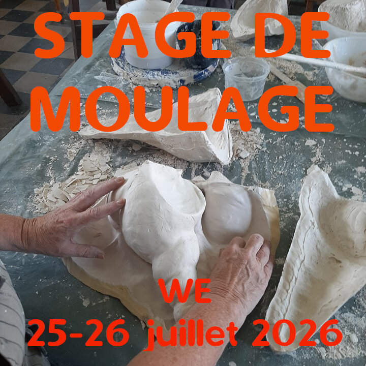 Stages,cours Stage moulage (silicone plâtre)