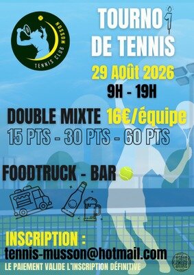 Loisirs Tennis Club Musson : tournoi amical double mixte