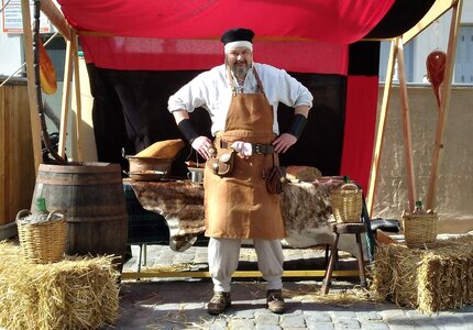 Loisirs Marché médiéval parc Asnapio