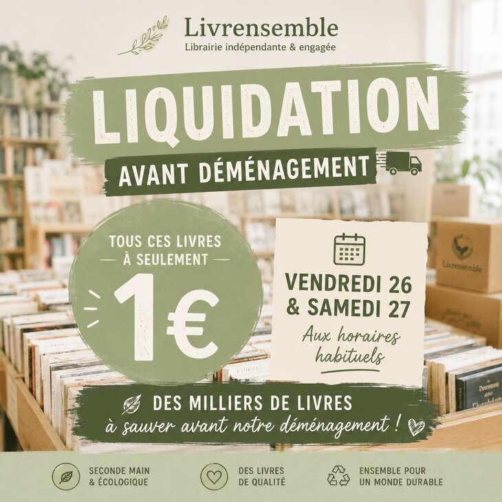 Loisirs Liquidation avant déménagement - Tous livres 1€