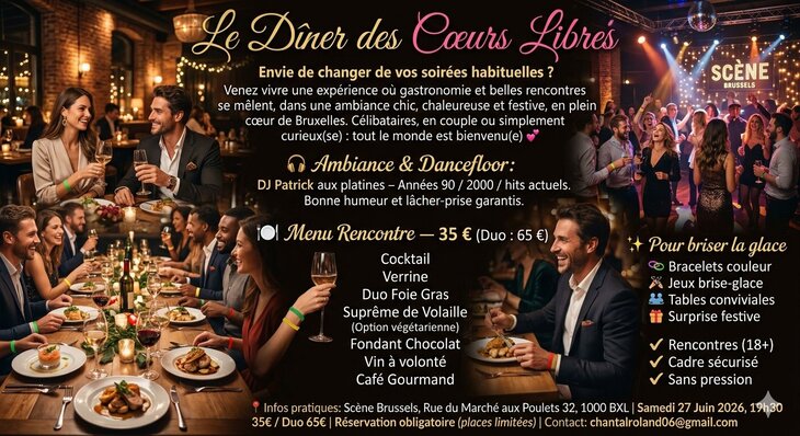 Soirées Le Dîner Cœurs Libres