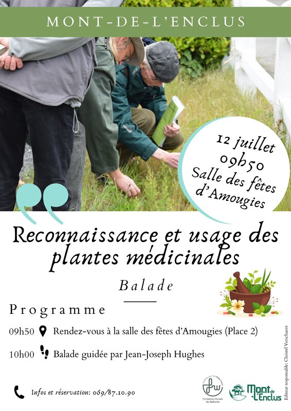 Loisirs Balade - Reconnaissance usage plantes médicinales