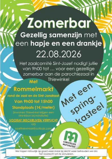 Rommelmarkt en garageverkoop